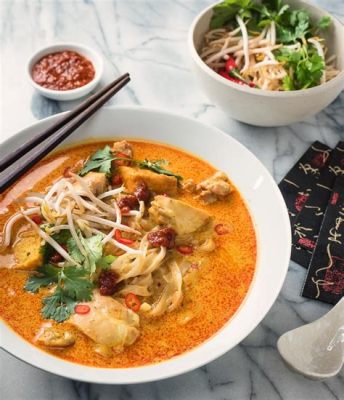  Laksa Kedah: Uma Explosão De Sabores Picantes Em Uma Sinfonia Cremosa de Coco e Curry!